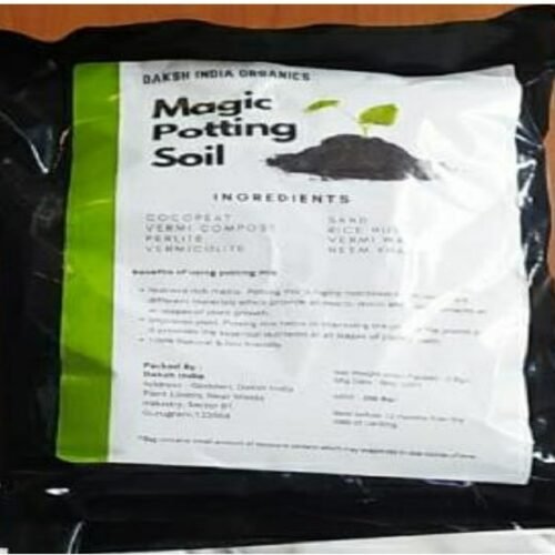 2Kg Potting Soil- 100% Organic with 8 Fertilizers and 4 Beneficial Microbes