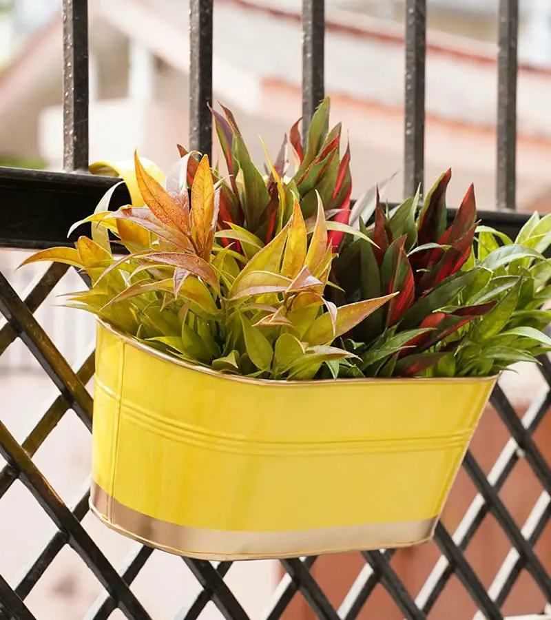 Metal Railing Planter - - Image 2