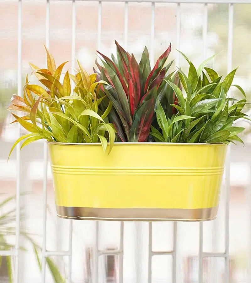 Metal Railing Planter - - Image 3