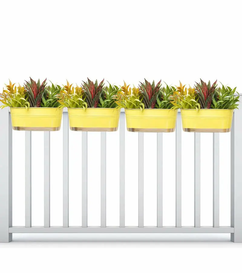 Metal Railing Planter - - Image 6