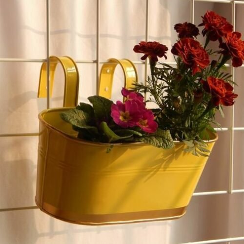 Metal Railing Planter –